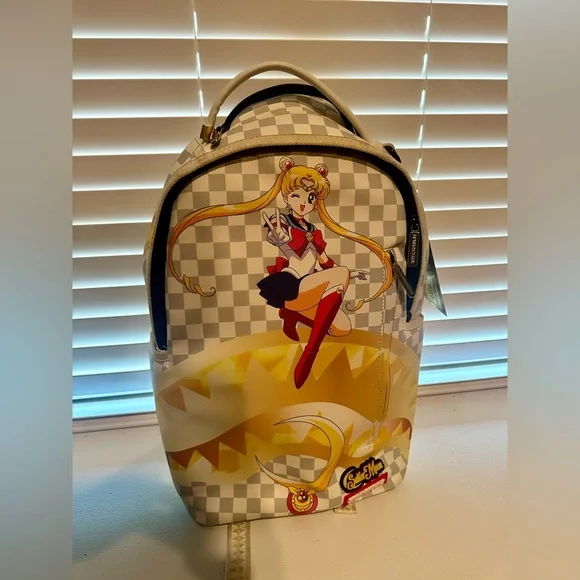 Bags | Backpack Sailor Moon Spray Ground Used Twice Limited  display picture 3